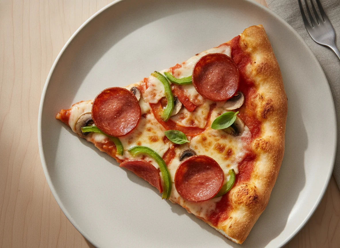 Deluxe Pizza Slice photo