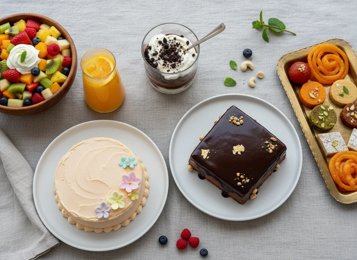 Dessert and Snack Spread photo