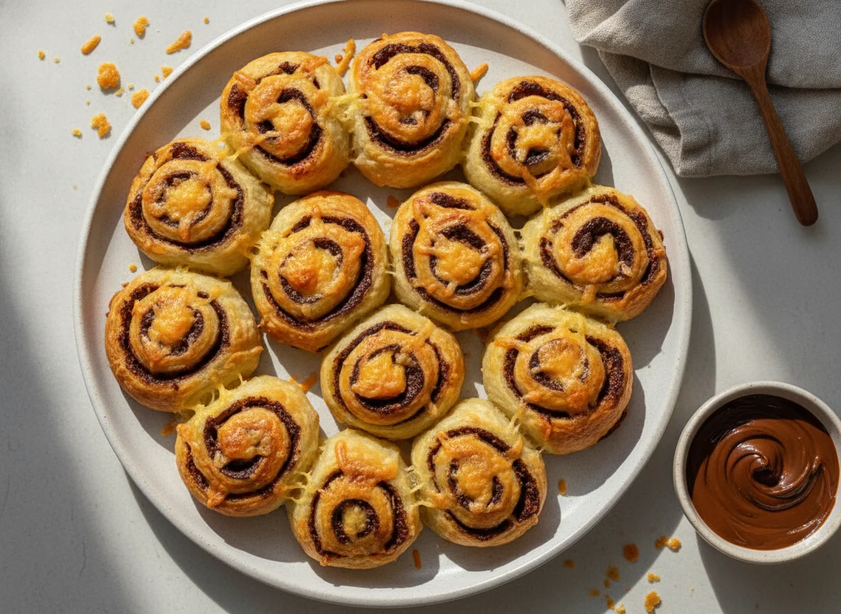 Dinky Cheese Pinwheels & Marmite photo