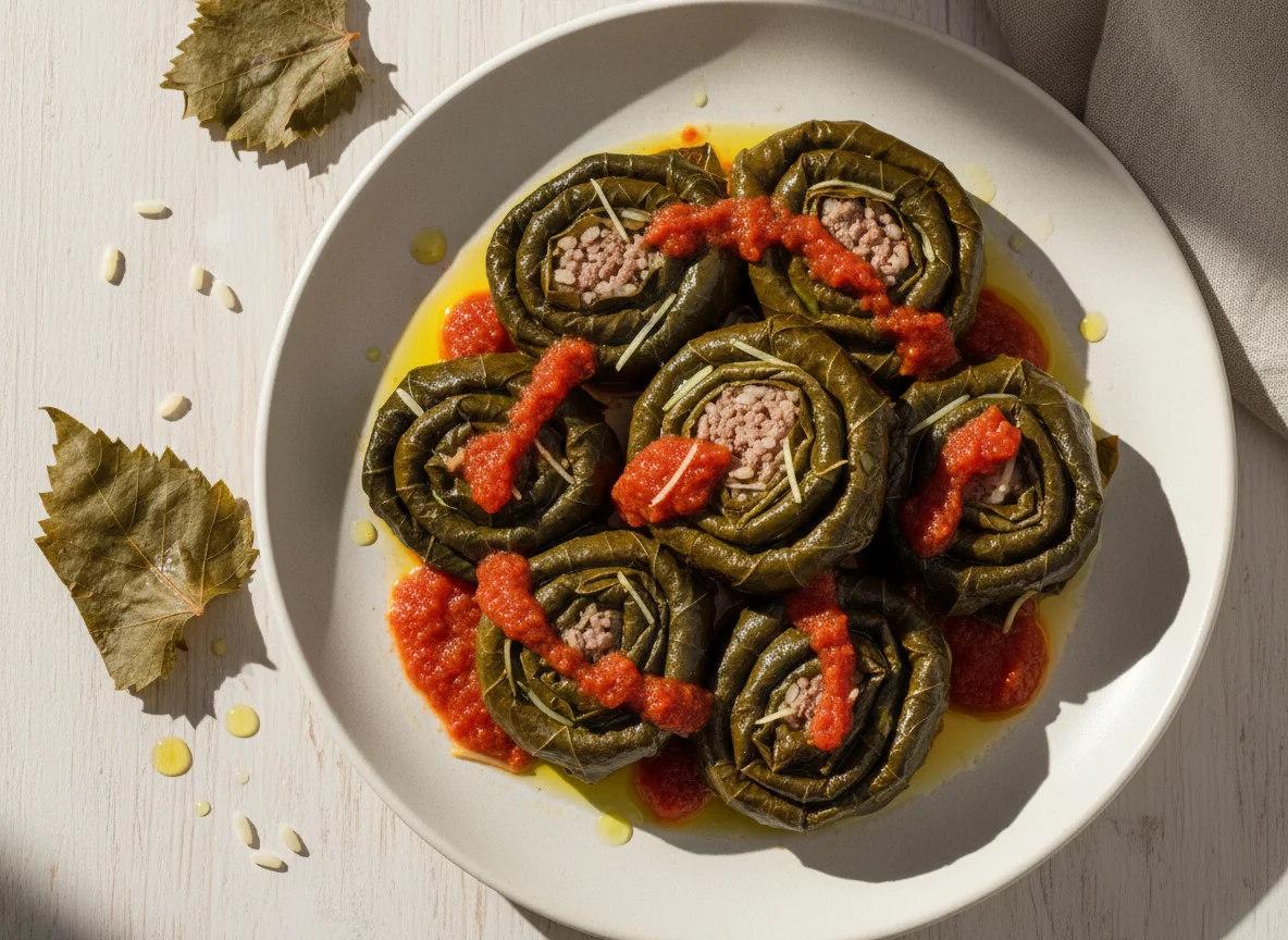 Dolma (Stuffed Grape Leaves) photo