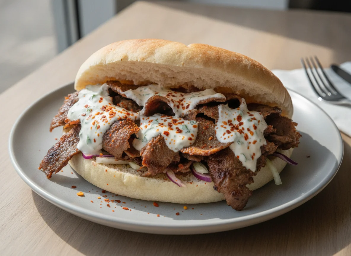 Döner Kebab Sandwich photo