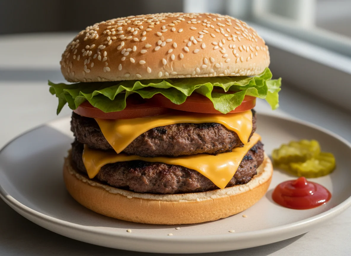 Double Cheeseburger photo