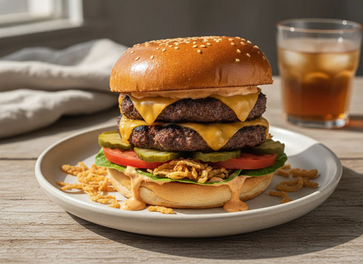 Double Classic Cheese Burger photo