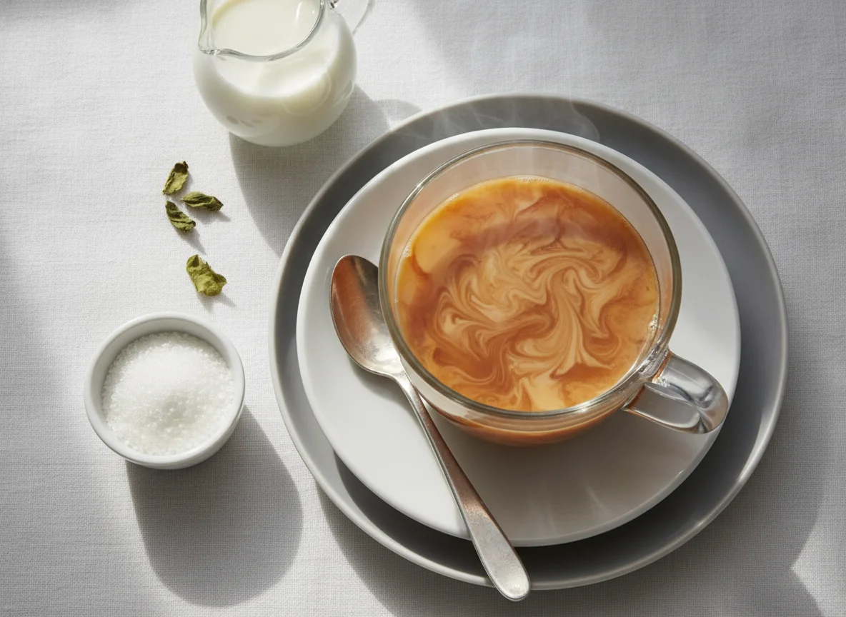 Earl Grey Tea with Milk photo