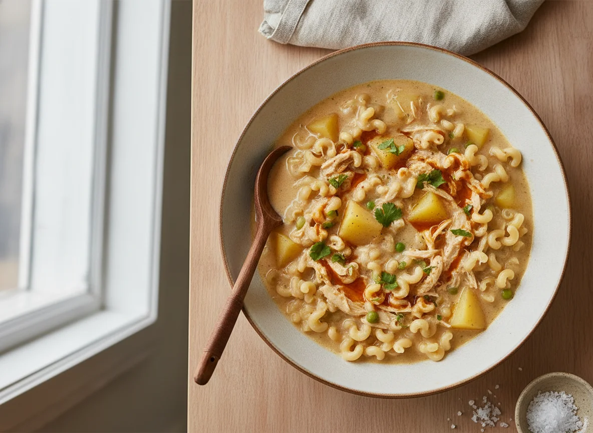 Ecuadorian Sopa de Fideos photo