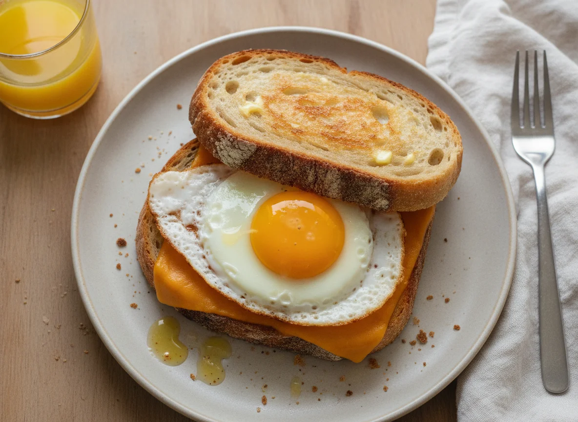 Egg and Cheese Sandwich photo
