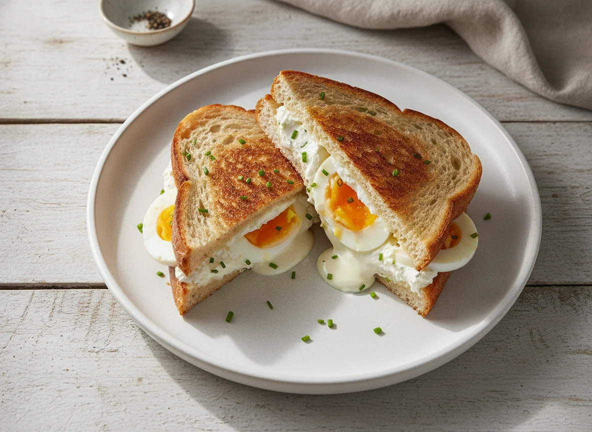 Egg and Cream Panini photo