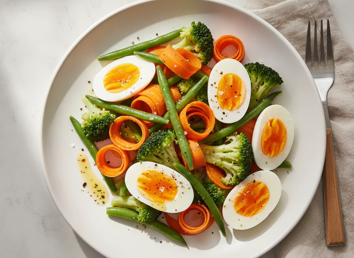 Egg and Vegetable Salad photo