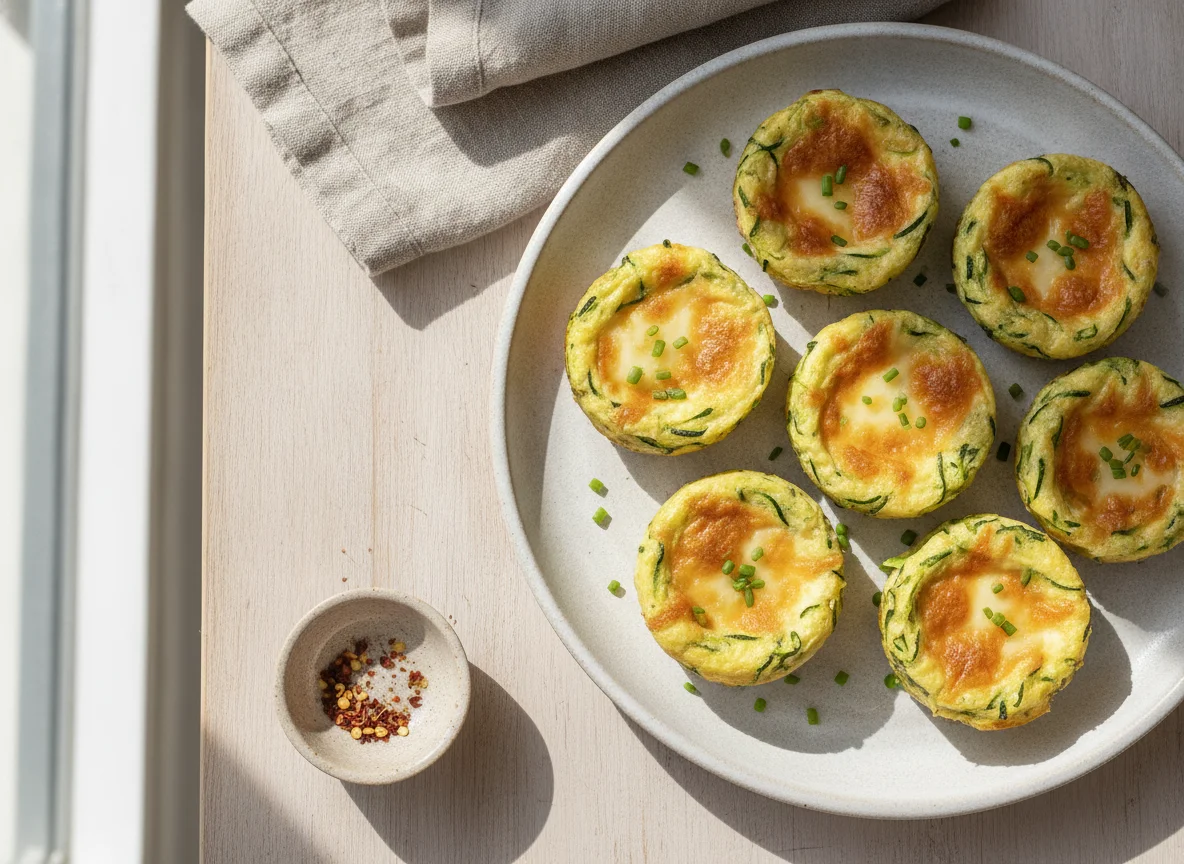 Egg Bite with Zucchini photo