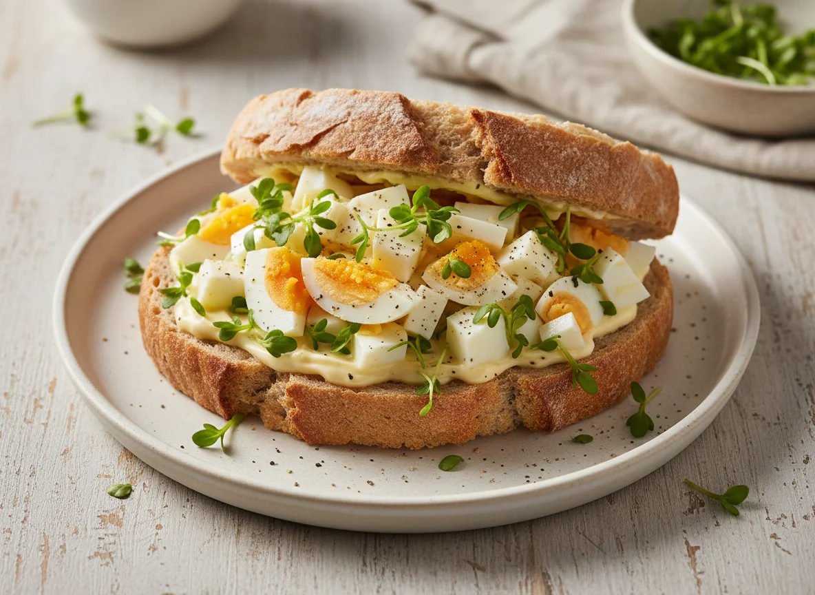 Egg & Cress Bloomer photo