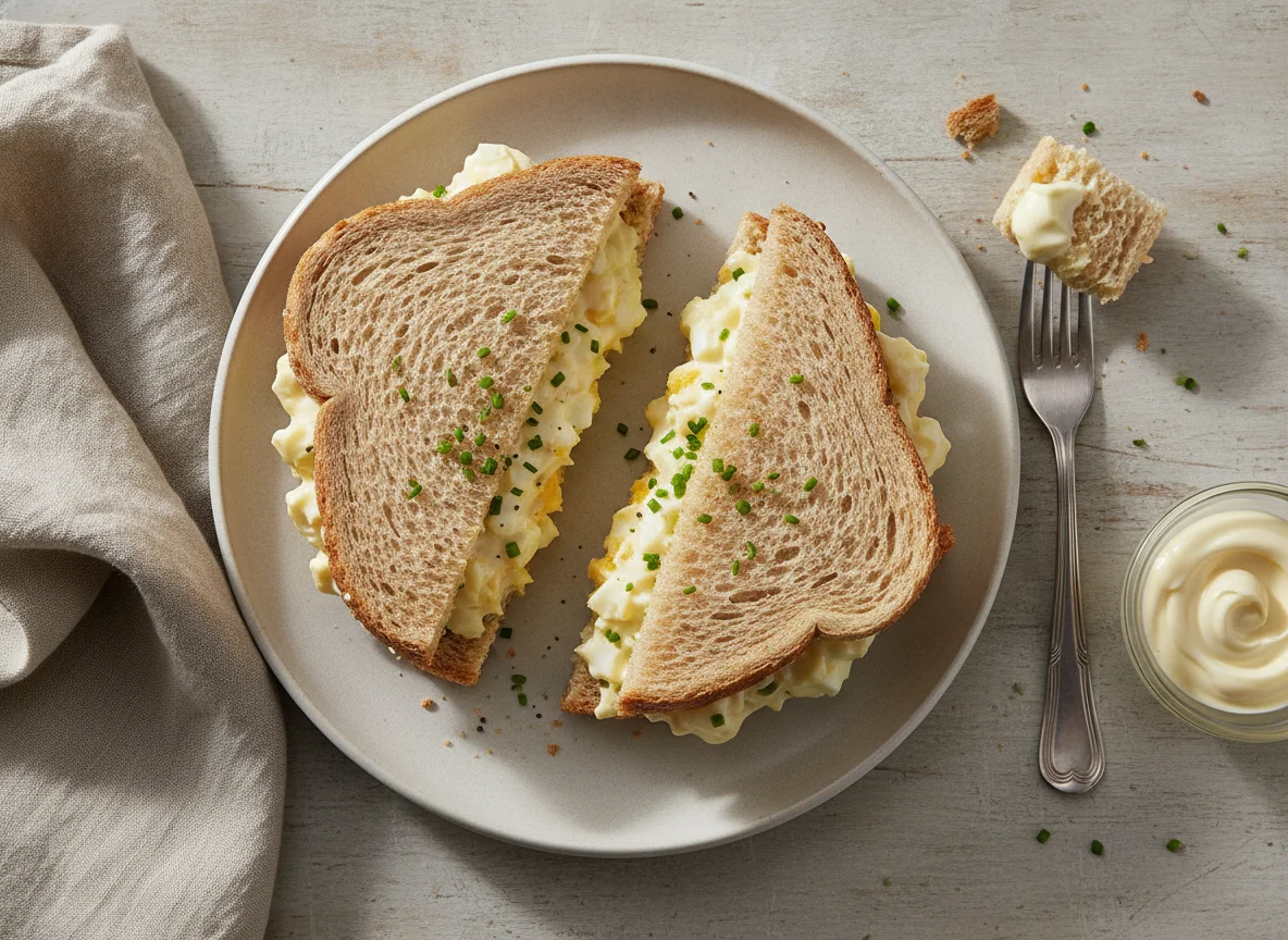Egg Mayonnaise Sandwich photo