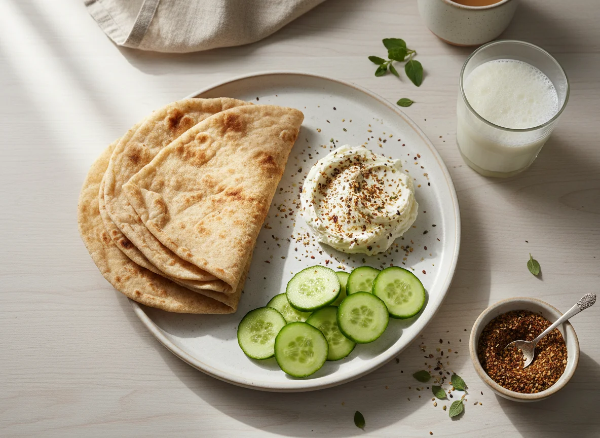 Egyptian Breakfast Plate photo