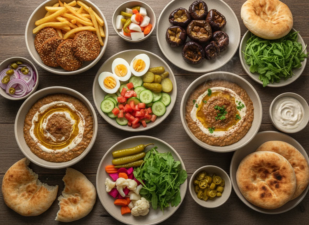 Egyptian Breakfast Spread photo