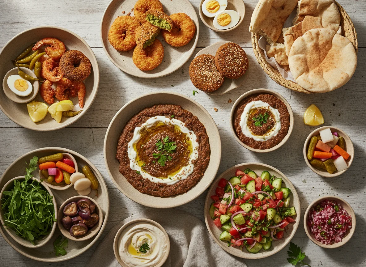 Egyptian Breakfast/Brunch Spread photo