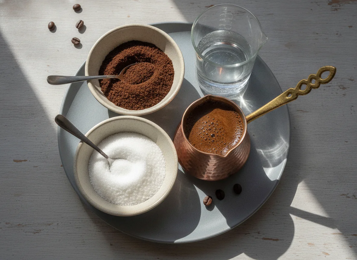 Egyptian Turkish Coffee photo