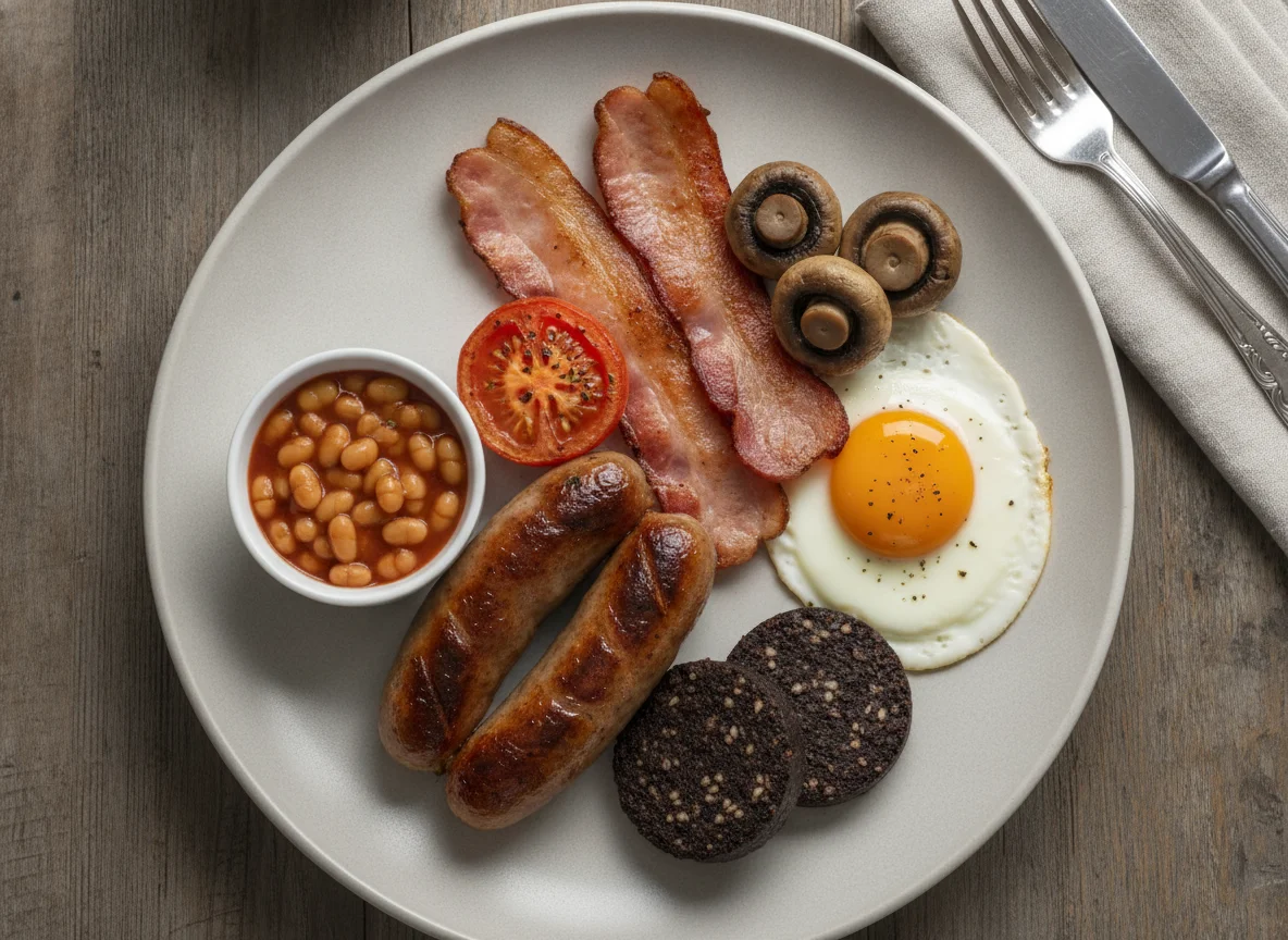 English Breakfast Items photo