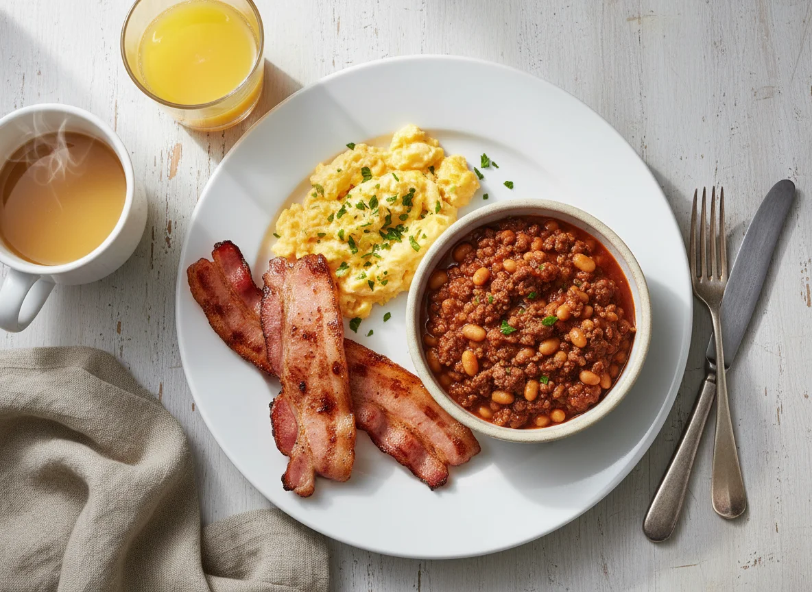 English Breakfast Plate photo