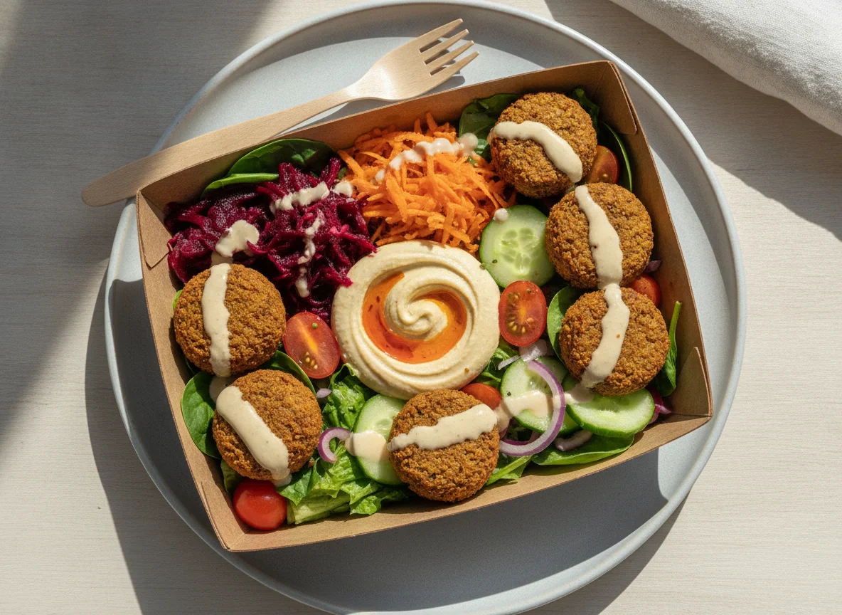 Falafel Salad Box photo