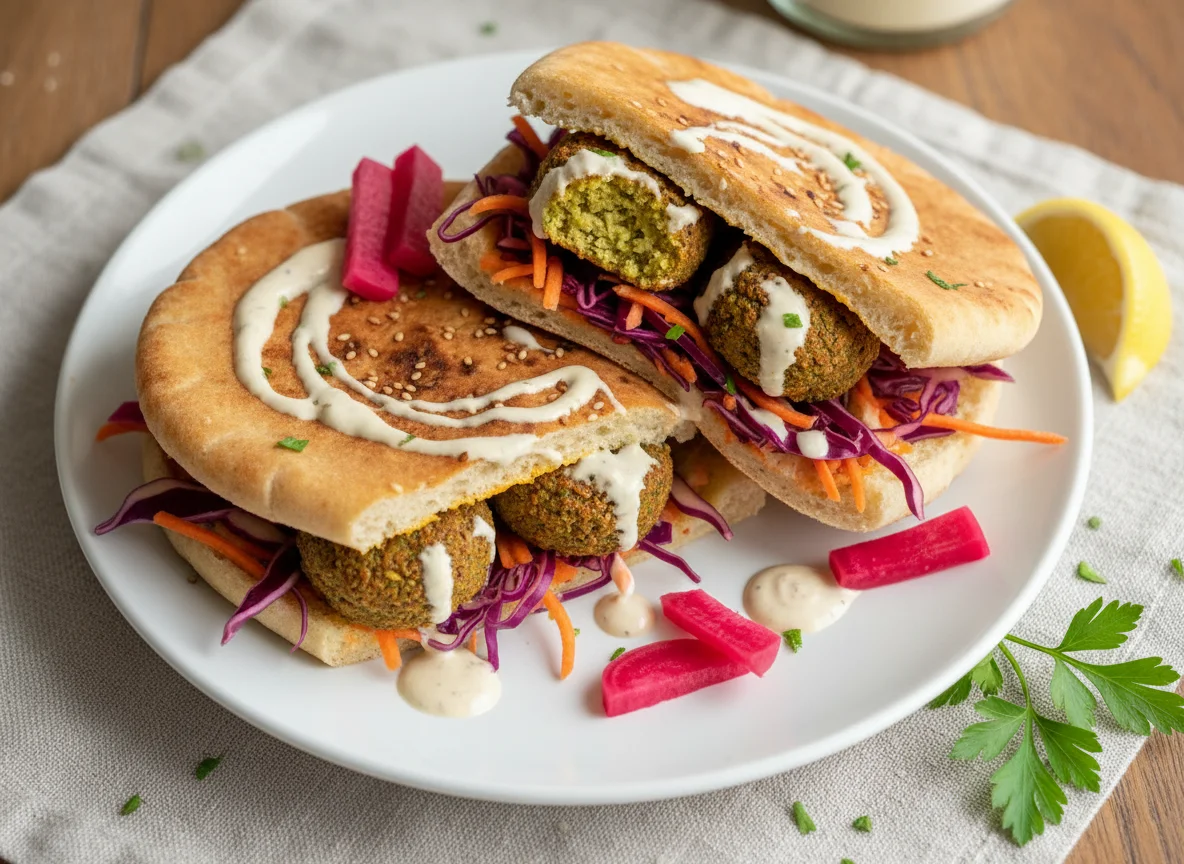 Falafel Sandwich photo