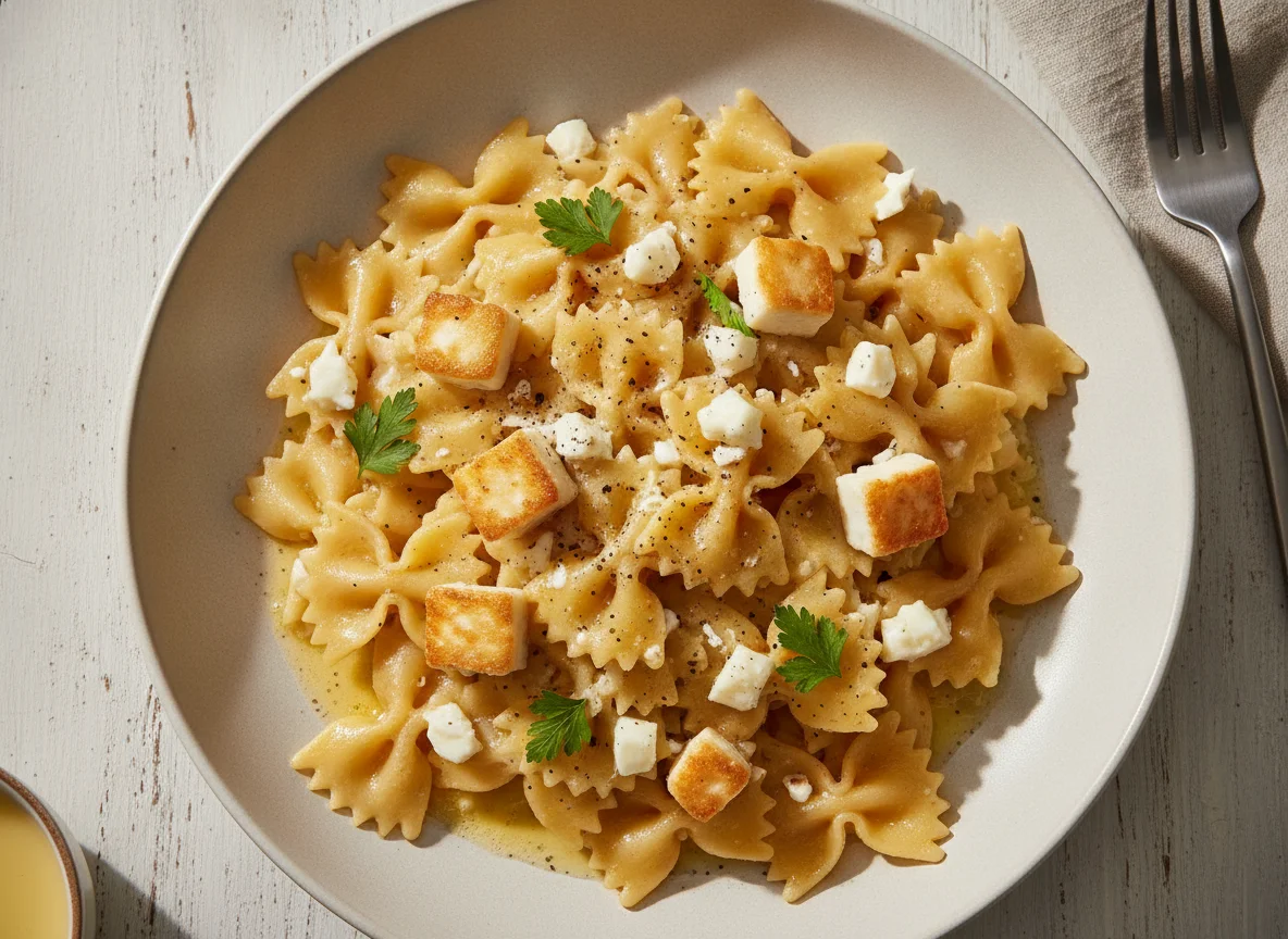 Farfalle with Cheese photo