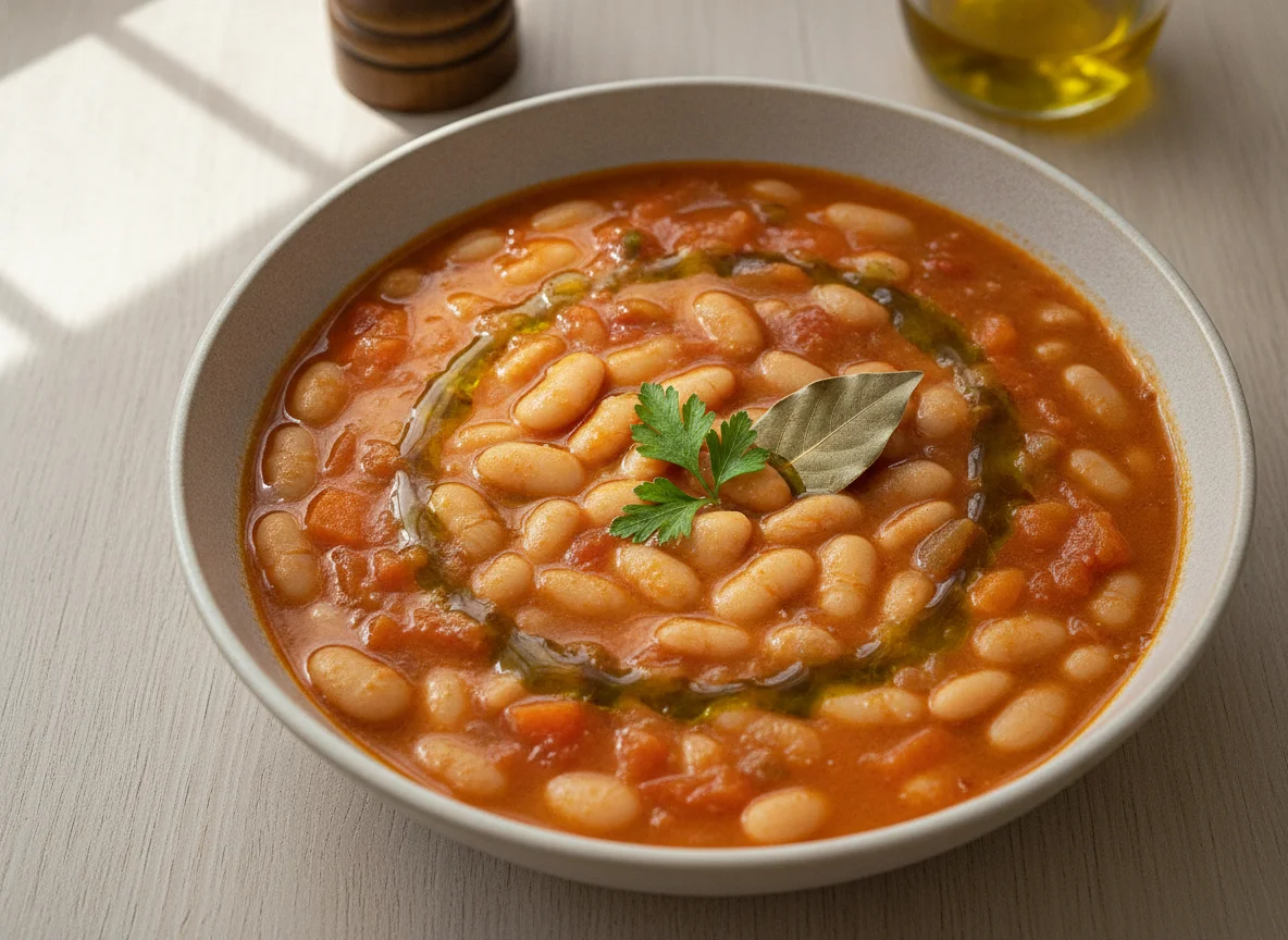 Fasolada (Greek White Bean Soup) photo