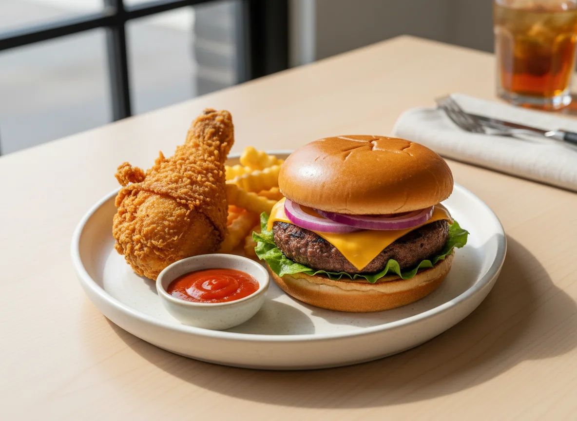 Fast Food Meal photo