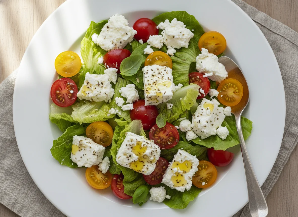 Feta and Tomato Salad photo