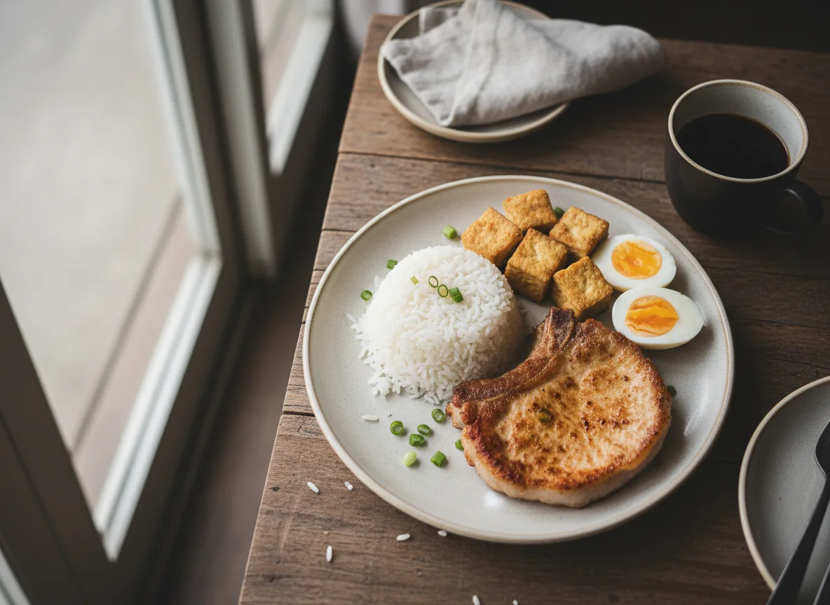 Filipino Breakfast Meal photo