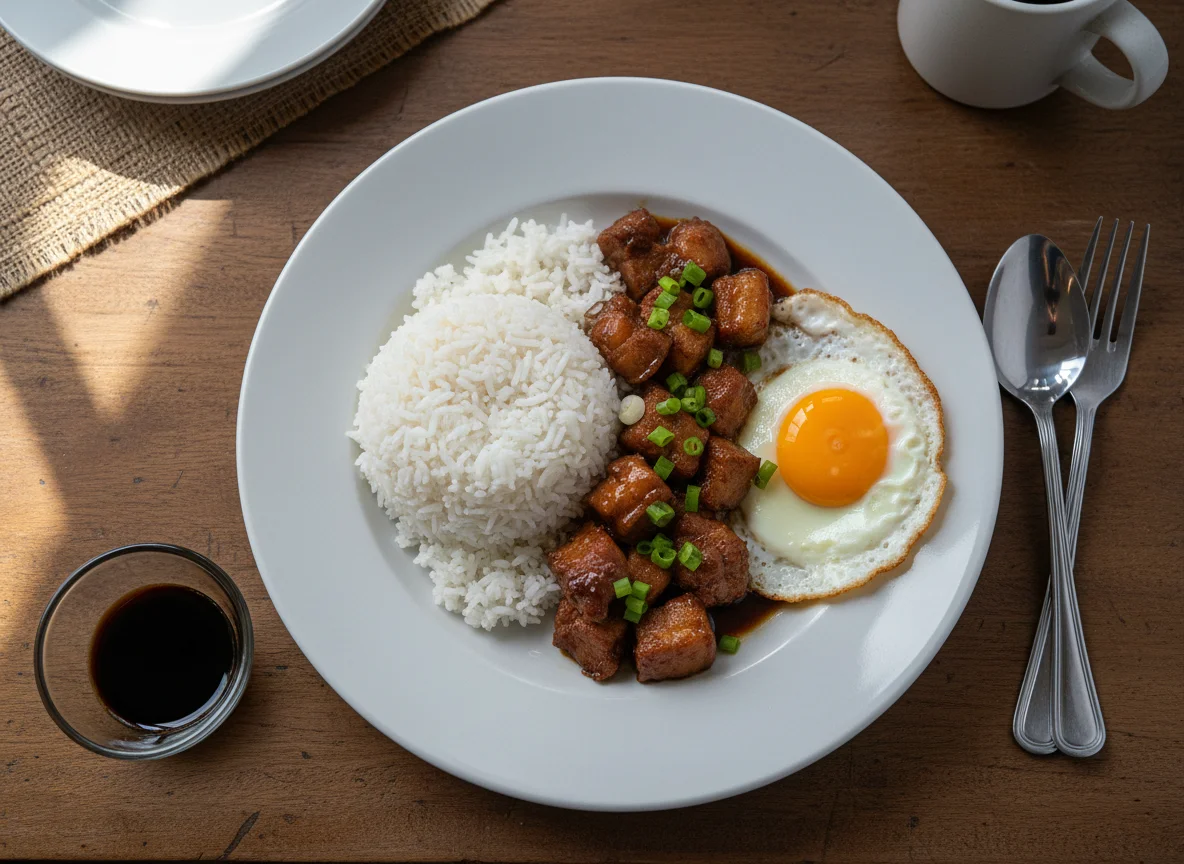 Filipino Breakfast Plate photo