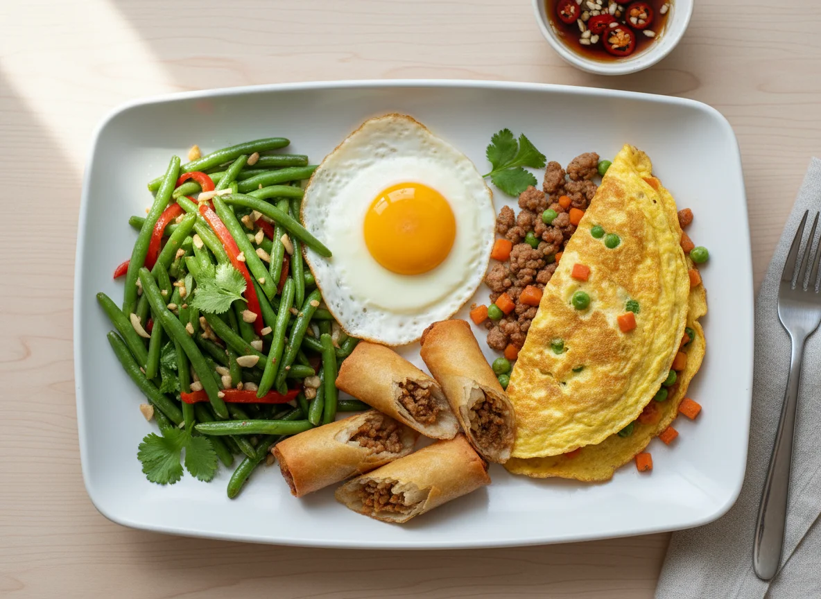 Filipino Mixed Meal photo