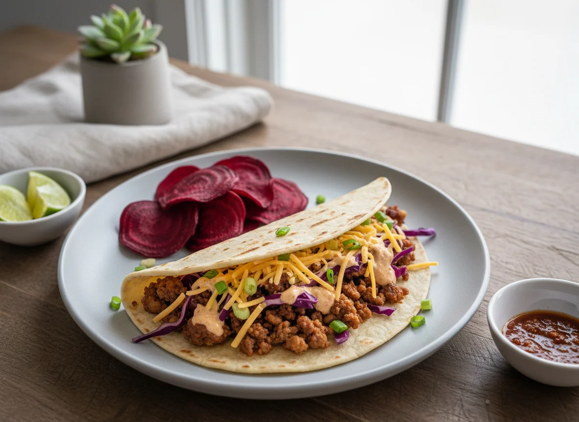 Filipino Style Taco/Wrap photo