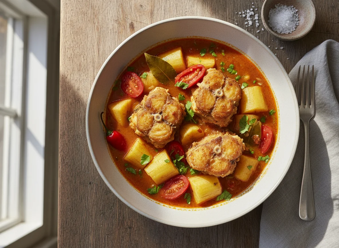Fish and Plantain Stew photo