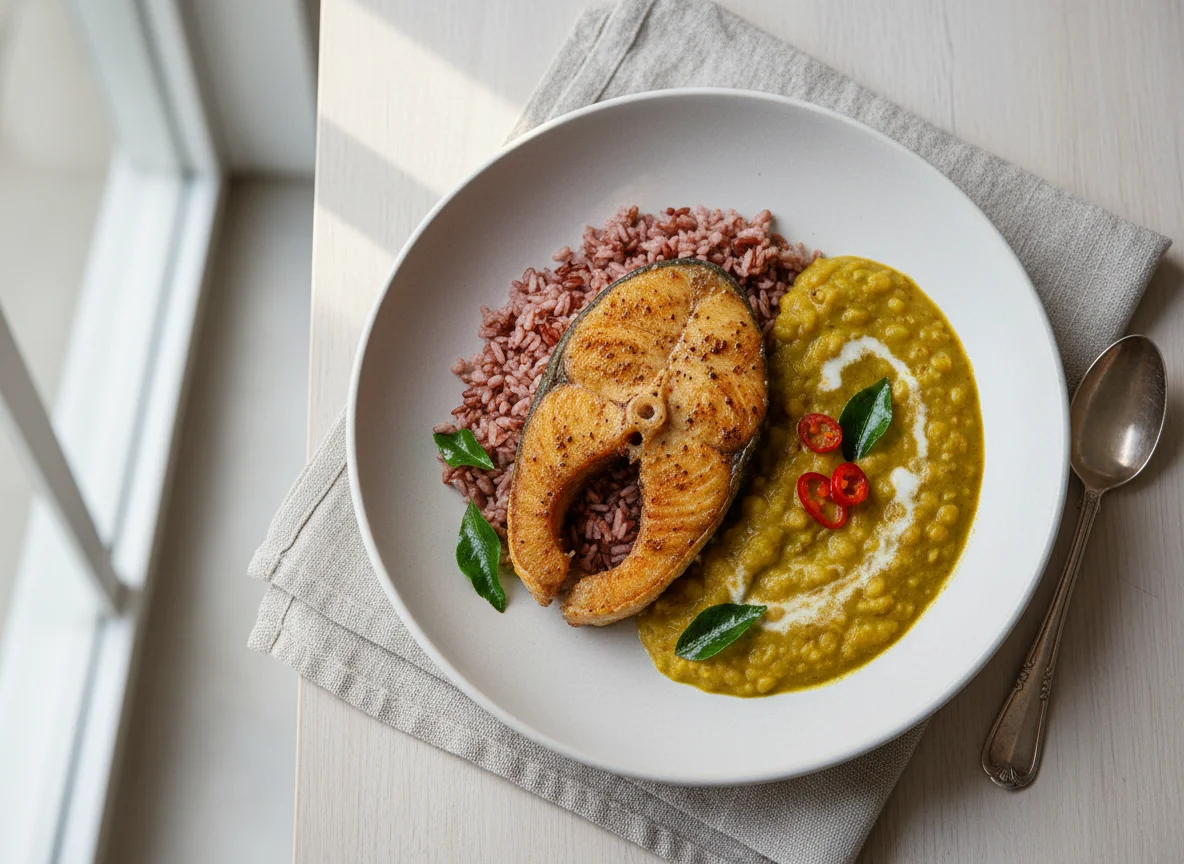Fish curry photo