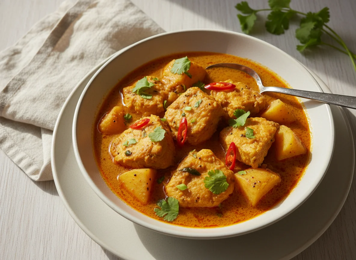 Fish Curry with Potato photo