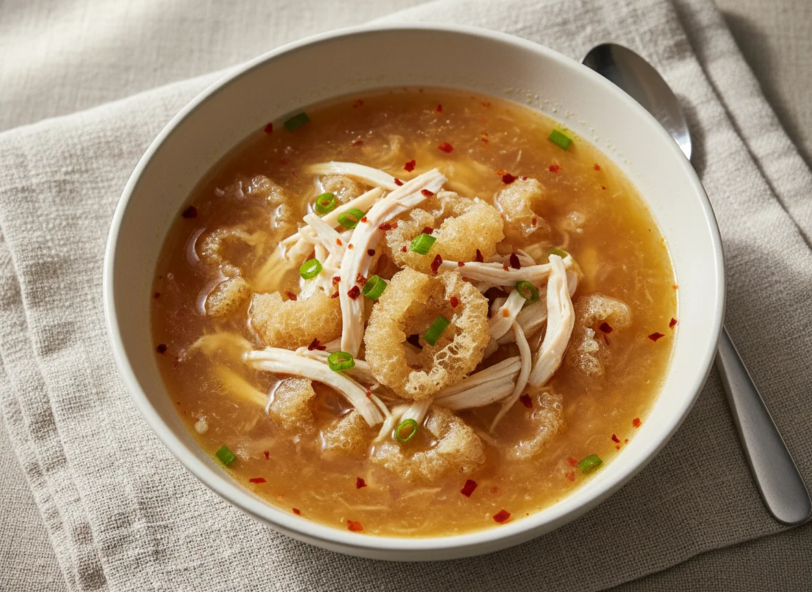 Fish Maw Soup (Nam Sai) photo