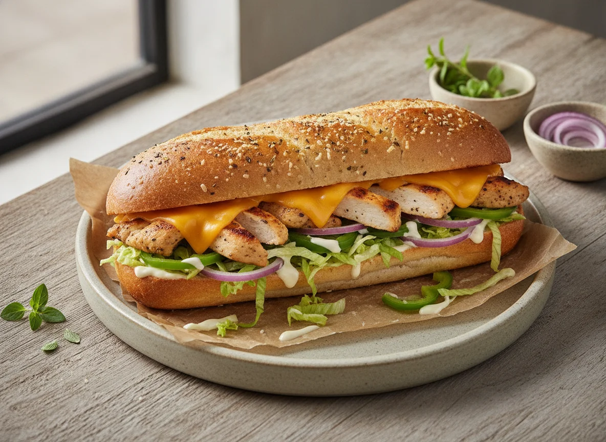 Footlong Sub Sandwich photo