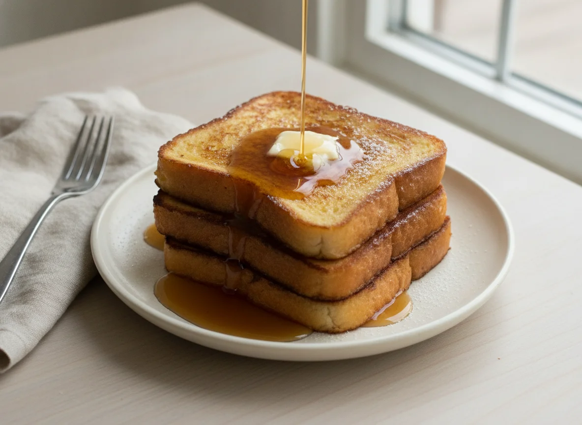 French Toast with Maple Syrup photo