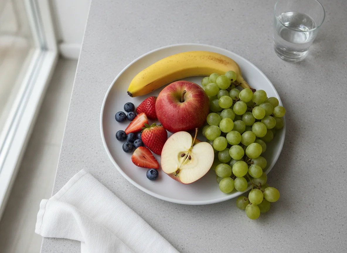 Fresh fruit selection photo
