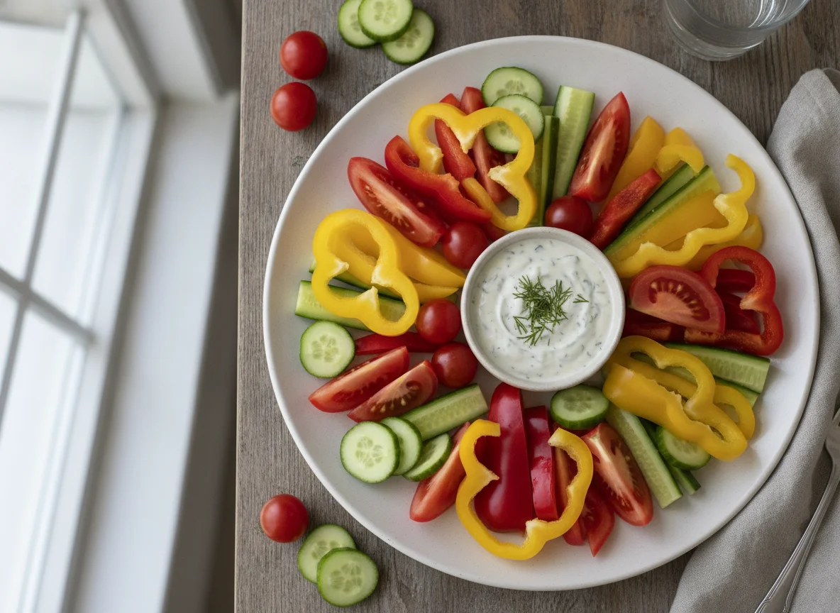 Fresh Vegetable Platter photo