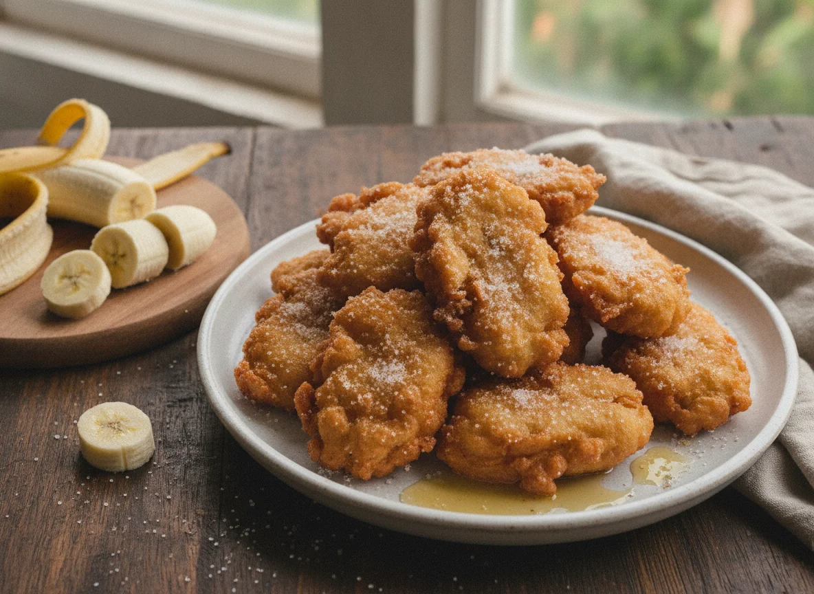 Fried Banana Fritter photo