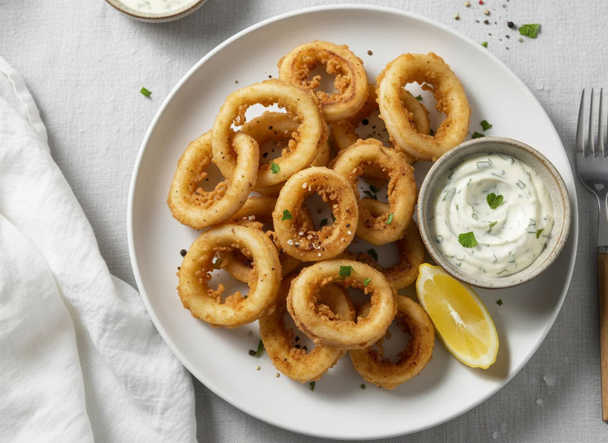 Fried Calamari with Aioli (Half Portion) photo