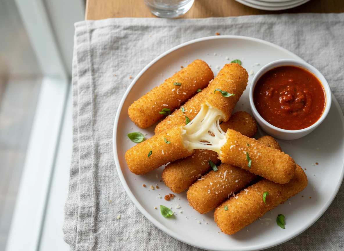 Fried Mozzarella Sticks photo