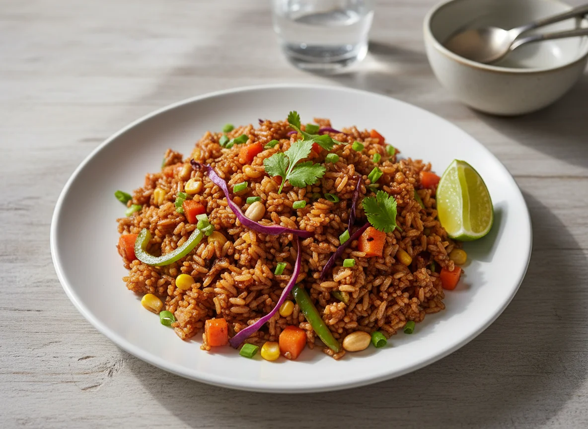 Fried Rice with Vegetables photo