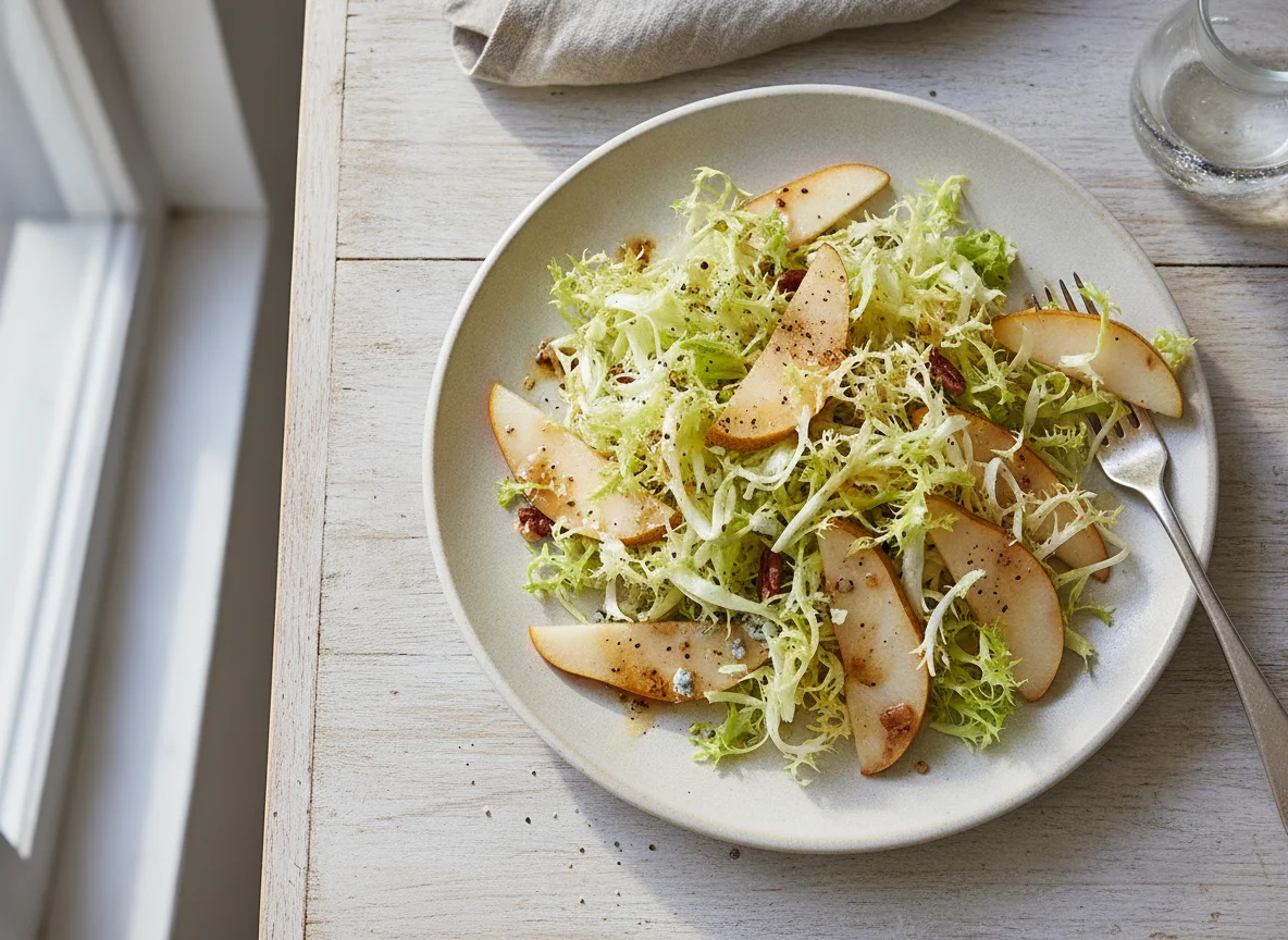 Frisée and Pear Salad photo