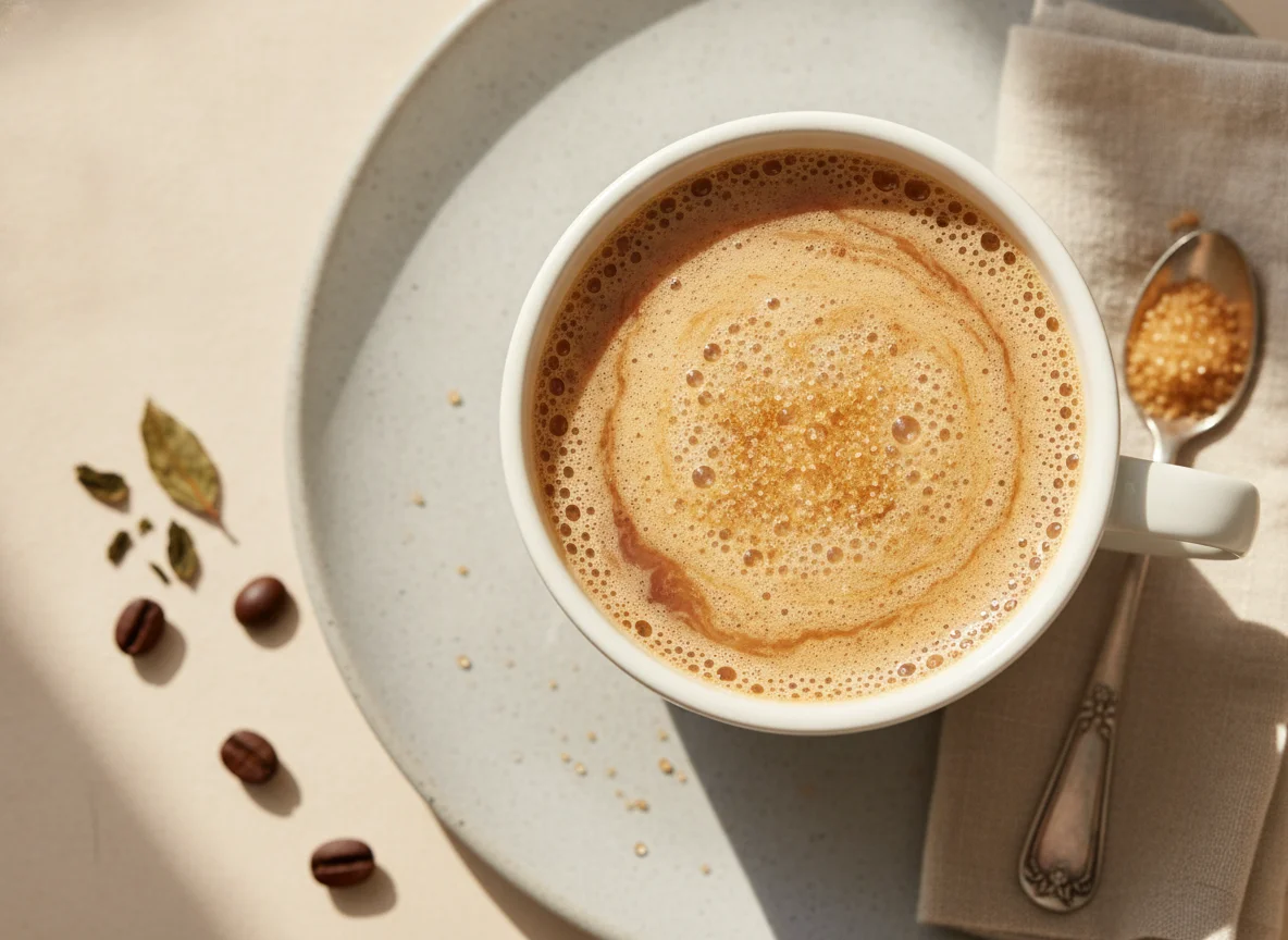 Frothy Coffee or Tea photo
