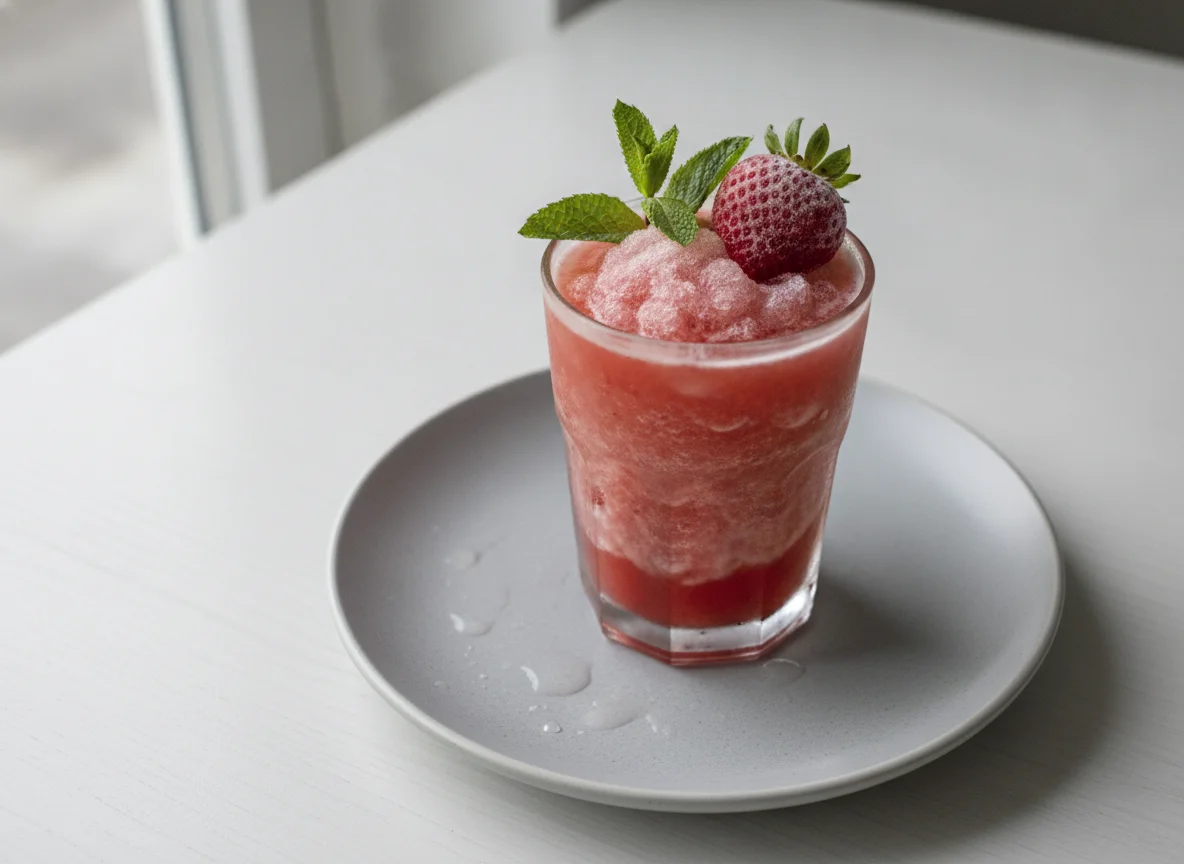 Frozen Strawberry Drink photo