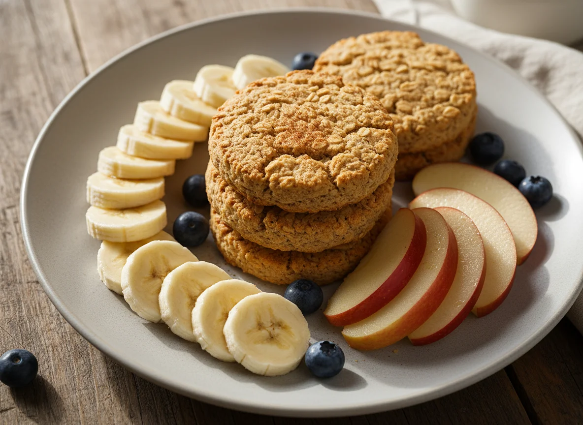 Fruit and Biscuit Snack photo