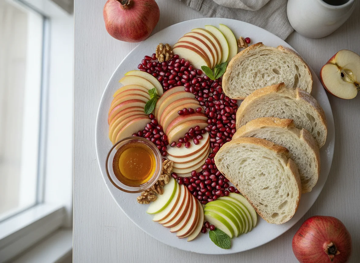 Fruit and Bread Platter photo