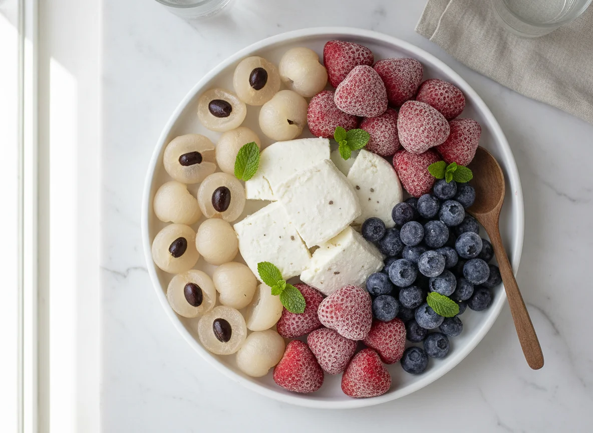 Fruit and Cheese Plate photo