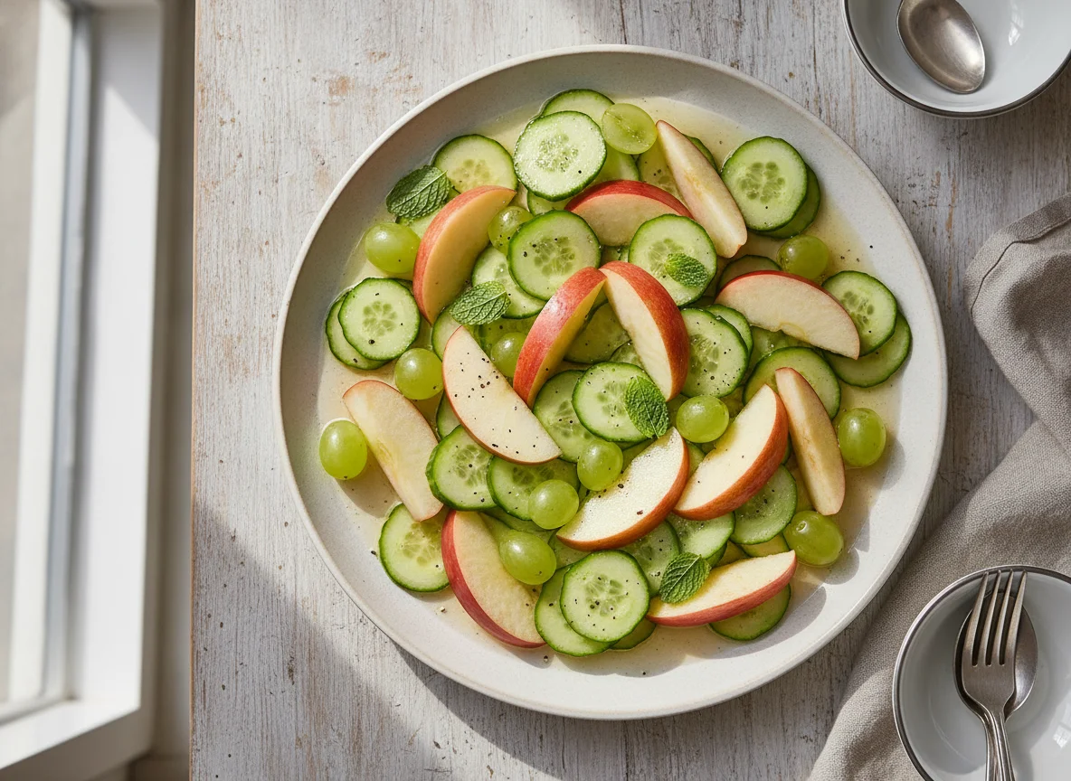 Fruit and Cucumber Salad photo